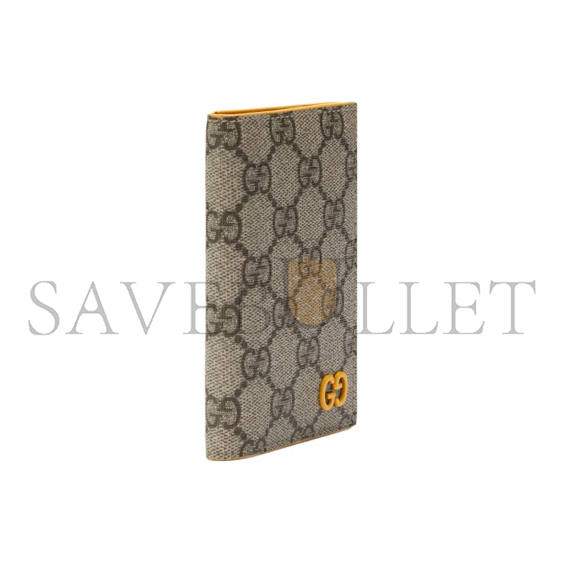 Gvc*1 yellow interior gg long card case 768249 (15*12cm)